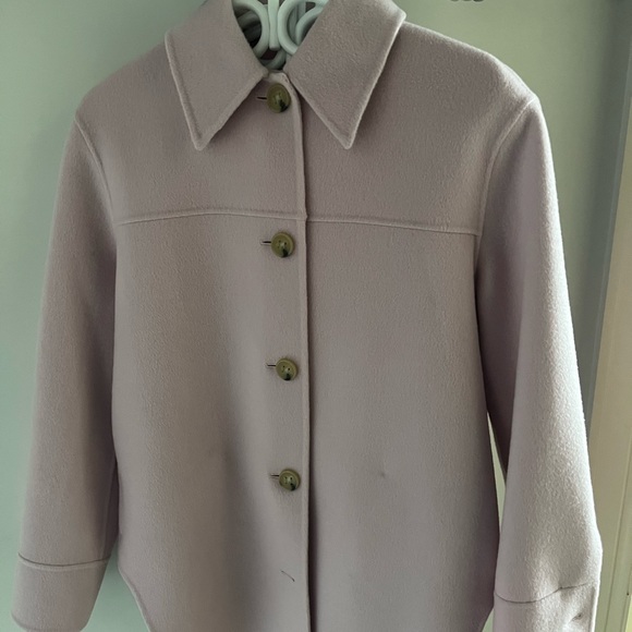 Authentic Acne Studios Pink Wool Fleece Jacket (size DK 36) - Picture 3 of 7